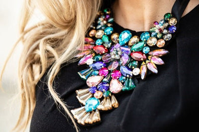 Statement Necklaces - Plum Petal