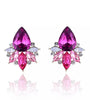 Aria Pink Earrings - (Size XS-S) - Plum Petal