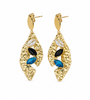 KK Jameela Gold Earrings 14Kt Gold Plated