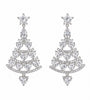 Celeste Crystal Christmas Tree Earrings- Size (M) PRE-ORDER ONLY (2-3 Week Delivery time) - Plum Petal