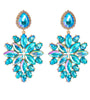 Emma - Jane Aqua Earrings Size (L) - Plum Petal