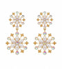 Noelle Gold Snowflake Drop - Size (M) PRE-ORDER ONLY (2-3 Week Delivery time) - Plum Petal