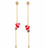 Santa's Coming Gold Drop- Size (M) PRE-ORDER ONLY (2-3 Week Delivery time) - Plum Petal