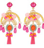 Addina Candy Earrings - Size (L) - Plum Petal