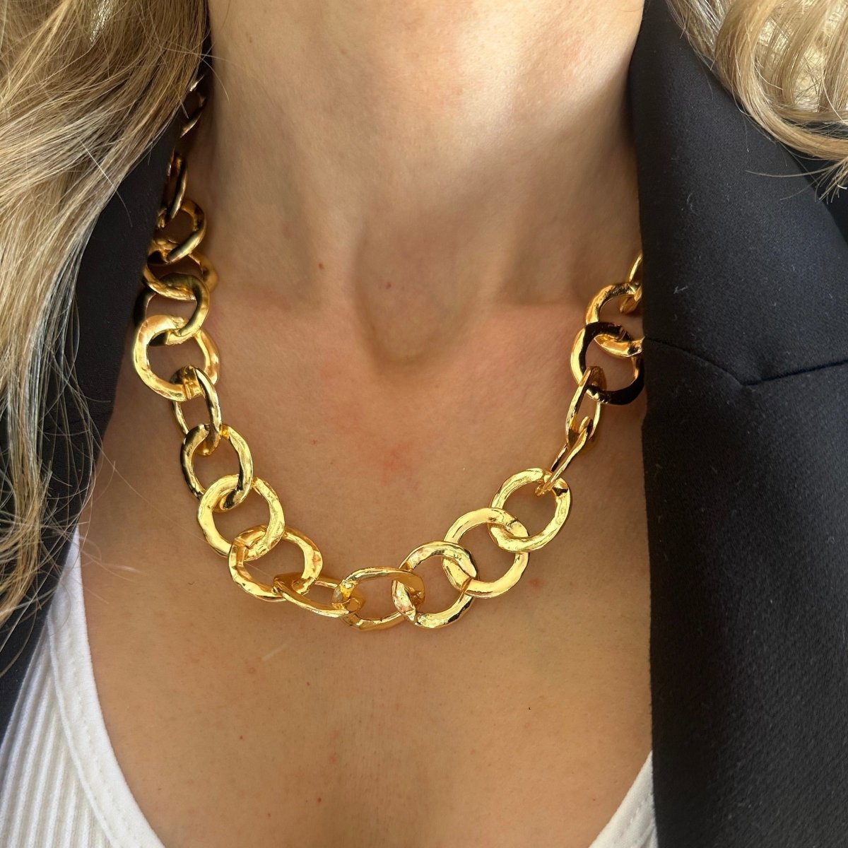 Kk Chain Karina K Necklace - Plum Petal
