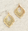 Manolya Gold Earrings - Size (M) - Plum Petal
