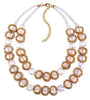 The Dora Necklace - Plum Petal